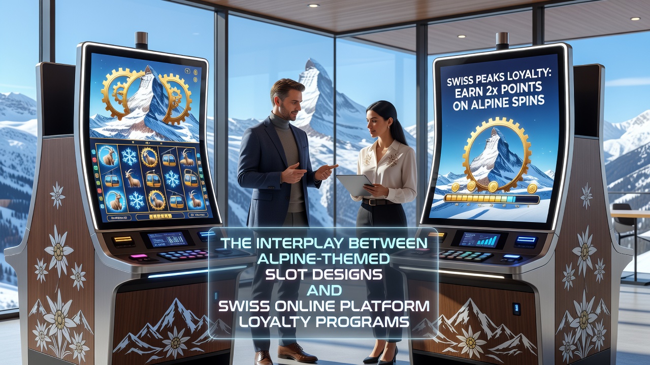 Swiss online casino loyalty dashboard displaying Alpine reward tiers and point balances